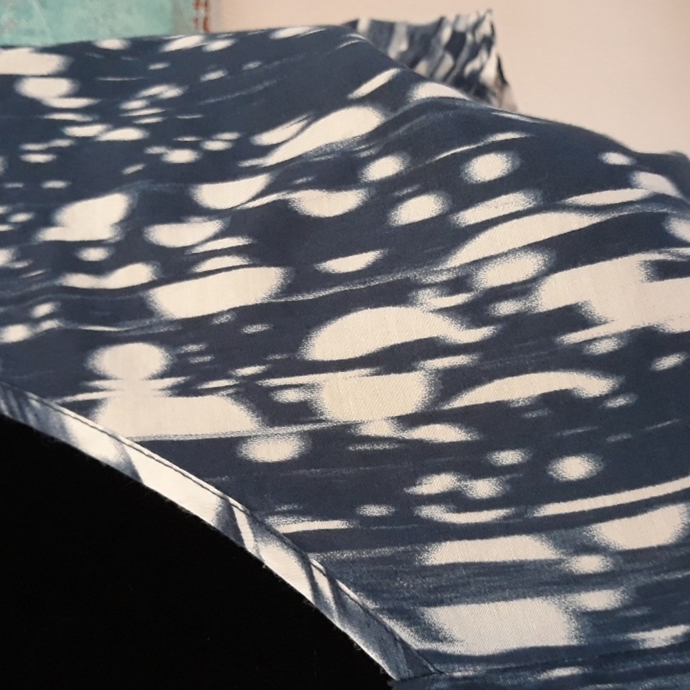 DKNY Jeans/ Blue / White/ Print/ Dress / Summer Dress/ Size M - Picture 7 of 12